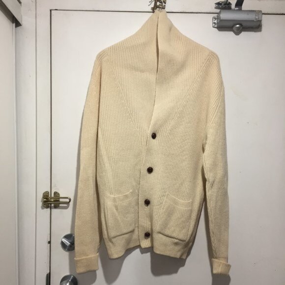 VINTAGE PORTS INTERNATIONAL KNITTED CARDIGAN SWEATERS SIZE M - Picture 4 of 11